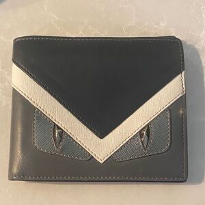 Fendi Bug Eyes Bifold Wallet